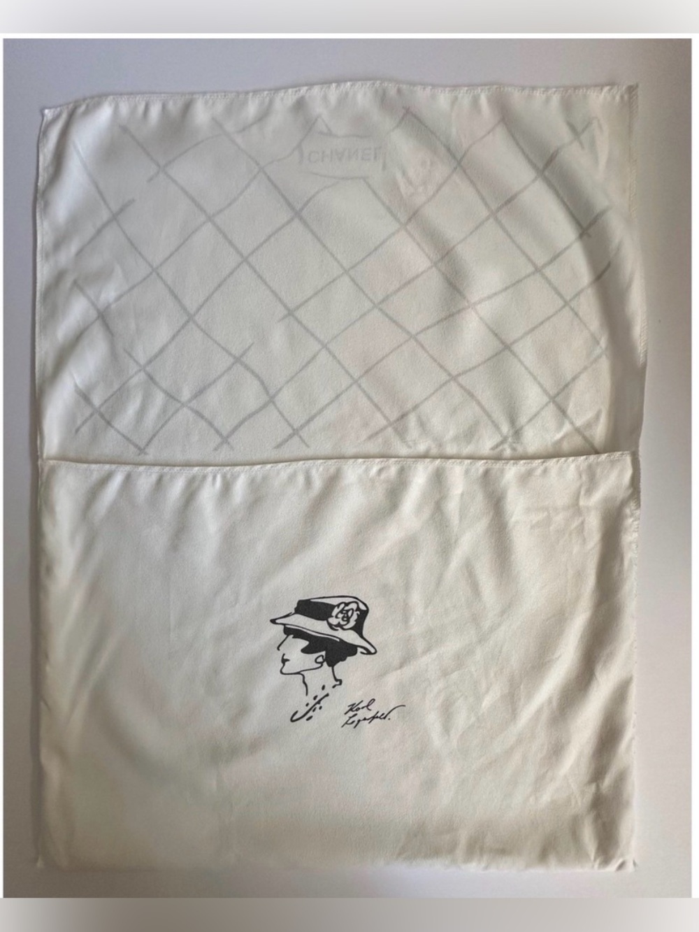 Chanel Lagerfeld dust bag new - Picture 2 of 2